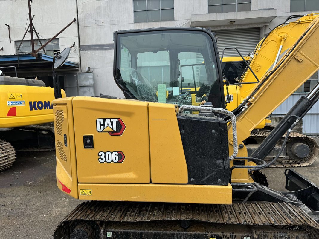 คนใหม่ 99% เครื่องขุดแคลนเกอร์ เครื่องใช้ Caterpillar cat306 มือสอง ยี่ปุ่น เครื่องยนต์ cat 306 ใบรับรอง EPA