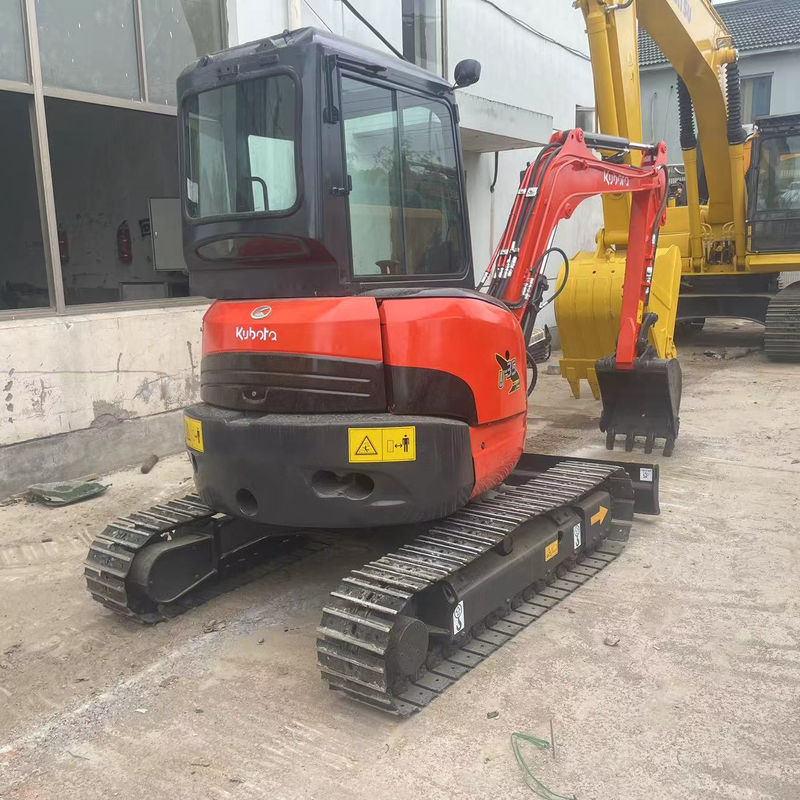 ชั่วโมงทํางานต่ํา excavator มือ Kubota U35 ใช้ excavator ไฮดรอลิกใช้กับเครื่องยนต์และปั๊มคุณภาพสูง excavator ใช้ราคา