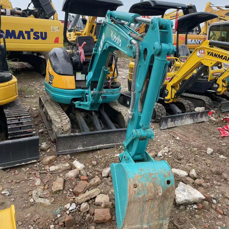 ขายเครื่องขุดเวลาทํางานต่ํา ใช้เครื่องขุด Kubota U20 ใช้เครื่องขุดไฮดรอลิก ใช้