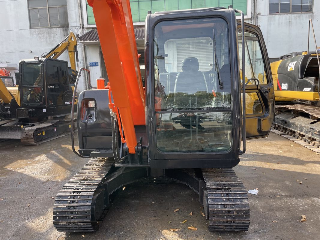รุ่นแท้ โรงงานผลิต คุณภาพ Hitachi ใช้ zx60 6 ตัน mini excavators 60T Hitachi เครื่องจักรกลราคาโรงงาน