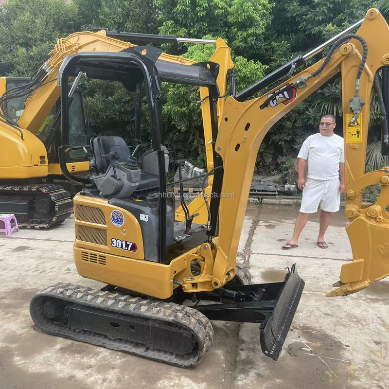 excavator ใช้ CAT301.7 excaver ใช้เครื่องจักร excavator แมวใช้ประเทศจีน mini excaver