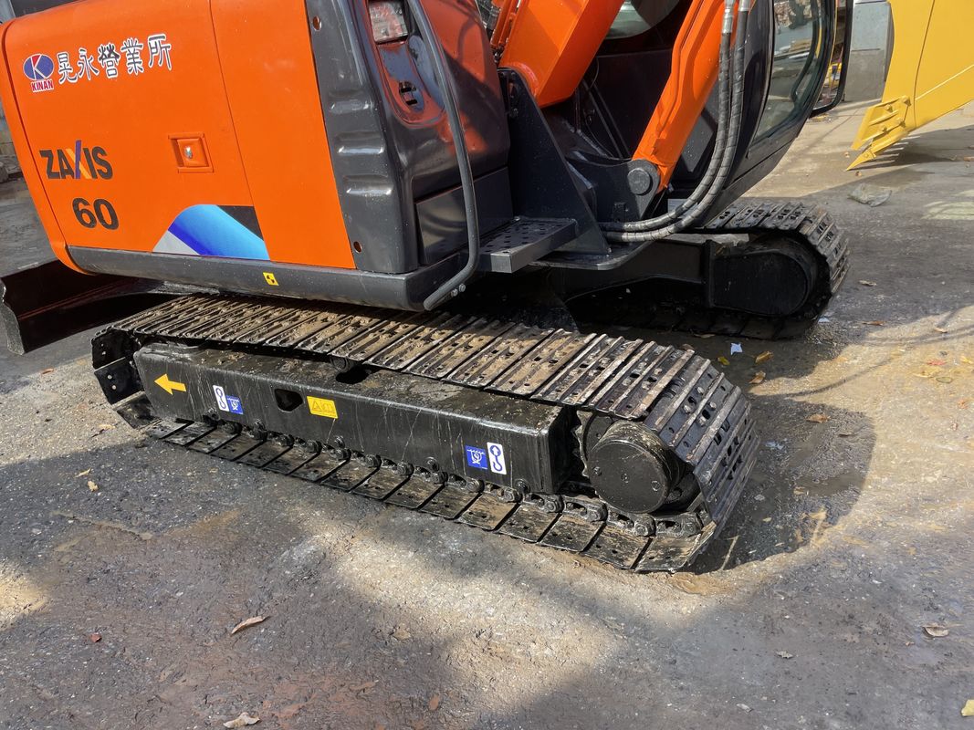 รุ่นแท้ โรงงานผลิต คุณภาพ Hitachi ใช้ zx60 6 ตัน mini excavators 60T Hitachi เครื่องจักรกลราคาโรงงาน