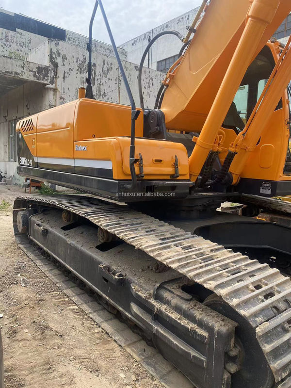 30000KG เครื่องขุดเดิม HYUNDAI 305 เครื่องขุดมือสอง 1.2m3 ความจุถัง