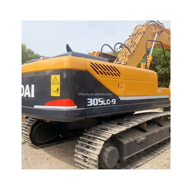 30000KG เครื่องขุดเดิม HYUNDAI 305 เครื่องขุดมือสอง 1.2m3 ความจุถัง