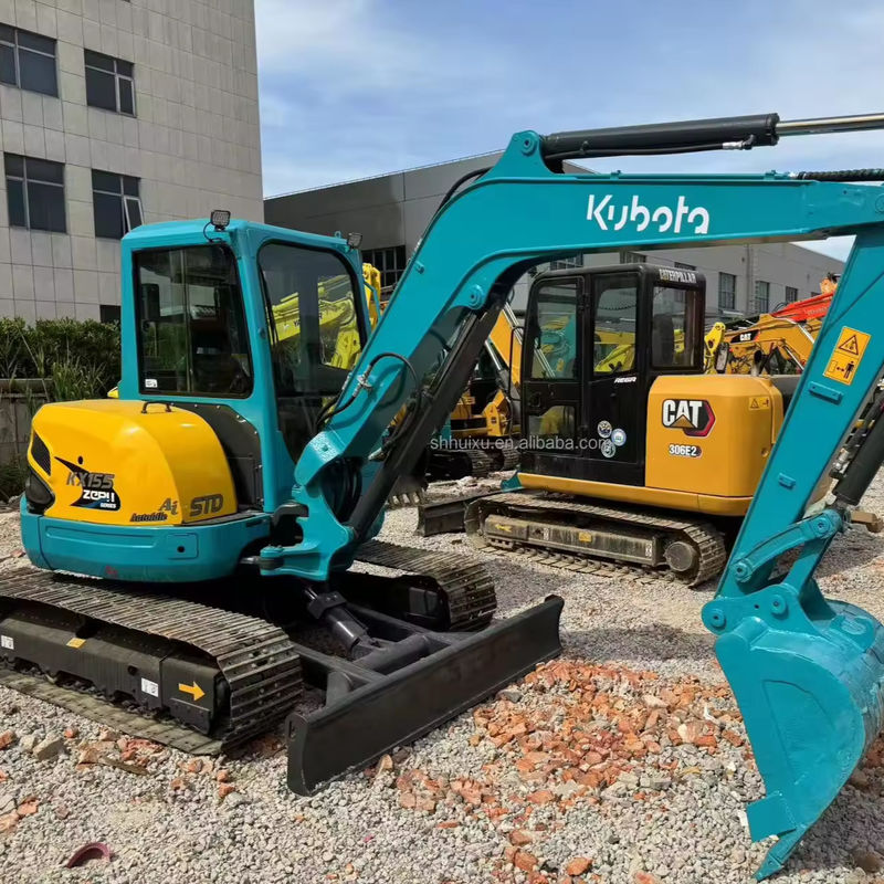 ซุปเปอร์ คุ้มค่า ประสบการณ์ Kubota155 ประเทศญี่ปุ่น ที่มา ราคาถูก เครื่องขุดที่ใช้
