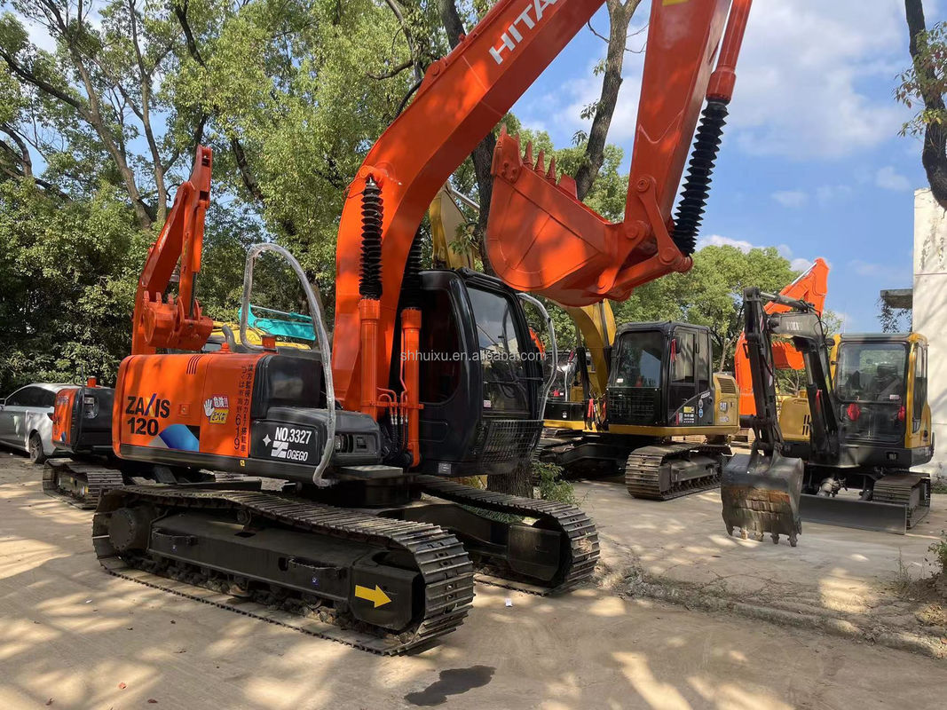 เครื่องขุดที่ใช้โดยครอเลอร์ HITACHI ZX120 เครื่องขุด HITACHI ZX60 ZX70 ZX120 ZX130 อุปกรณ์ก่อสร้าง