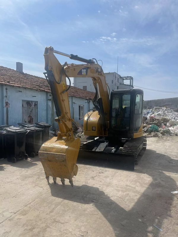 เครื่องขุดกรอบคราบมือสอง CAT 308C เครื่องขุดกรอบมือสอง เครื่องขุดกรอบคราบมือสอง เครื่องจักรกล 8 ตัน