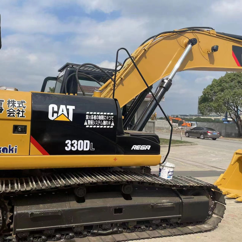 เครื่องขุดขนาดใหญ่ CAT 330D เครื่องขุดมือสองใช้เครื่องหนัก 30 ตัน เครื่องขุดขนาดใหญ่