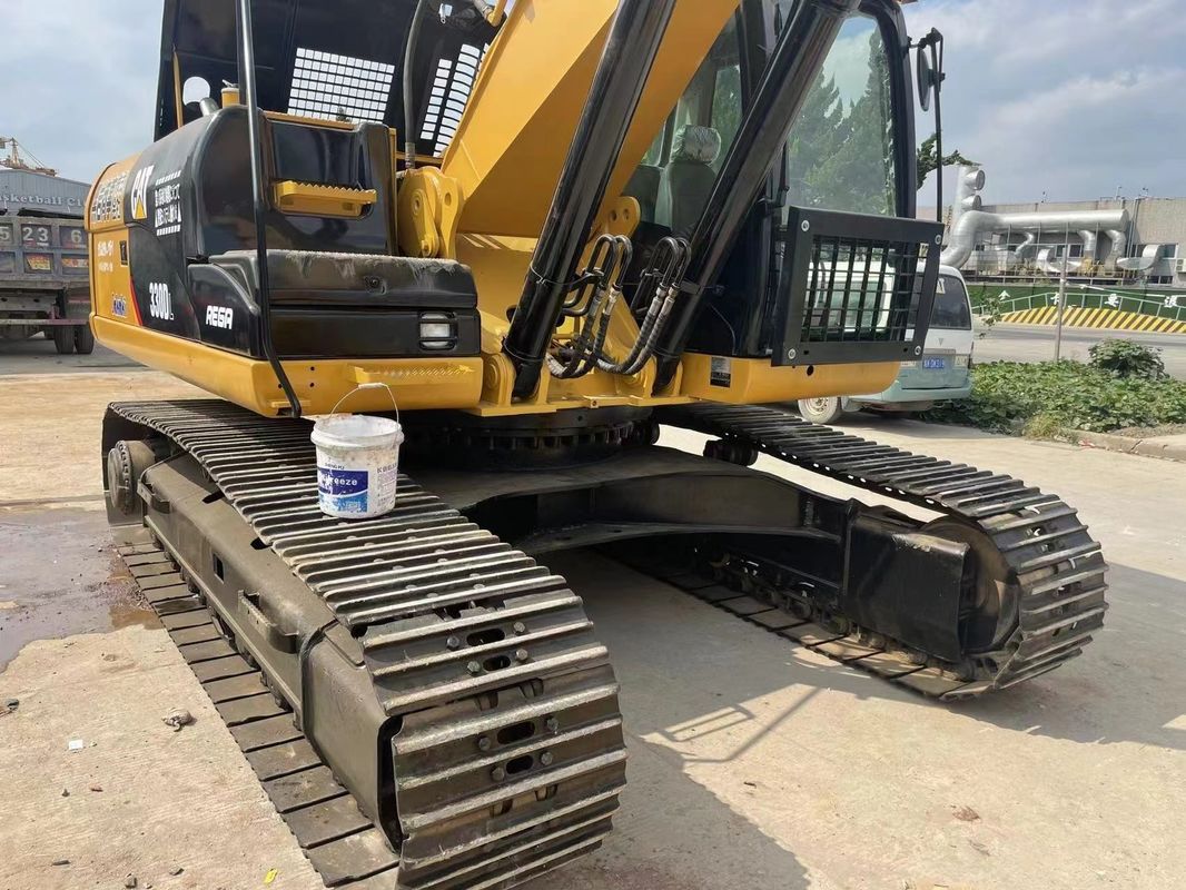 เครื่องขุดขนาดใหญ่ CAT 330D เครื่องขุดมือสองใช้เครื่องหนัก 30 ตัน เครื่องขุดขนาดใหญ่