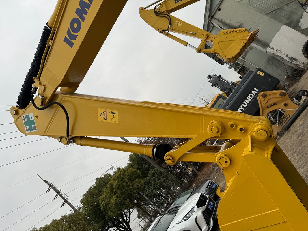 เครื่องขุดเก่าญี่ปุ่น komatsu pc200 excavator used excavator pc220 Japan เครื่องก่อสร้างเดิม