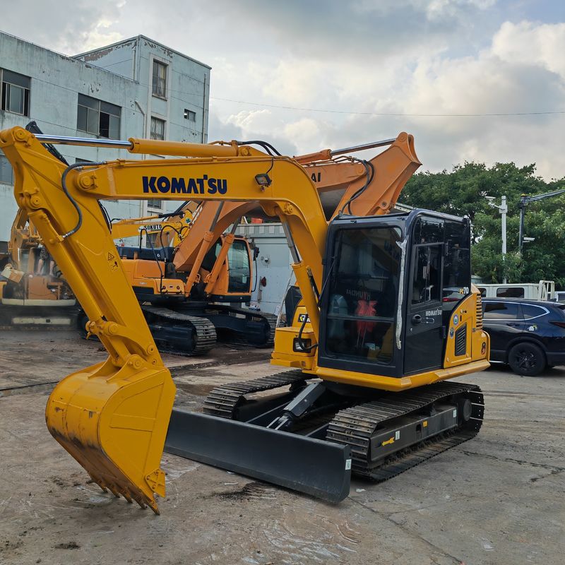 เครื่องขุดที่ใช้แล้ว KomatsoPC70-8 เครื่อง/ เครื่องขัดมือมือสอง ประเภท KomatsoPC70-8 200-8 130 Japan เครื่องจักรกลก่อสร้าง