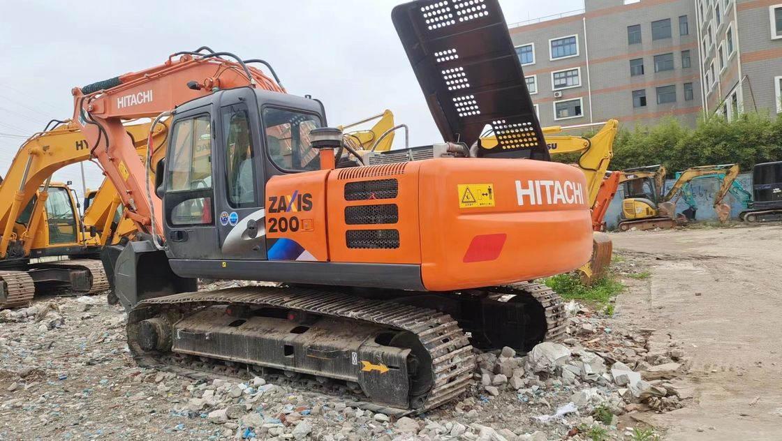 มือสองญี่ปุ่น ฮิตาชิ Ex200 Crawler Excavator สร้างมือสอง สภาพดี ฮิตาชิ zx200