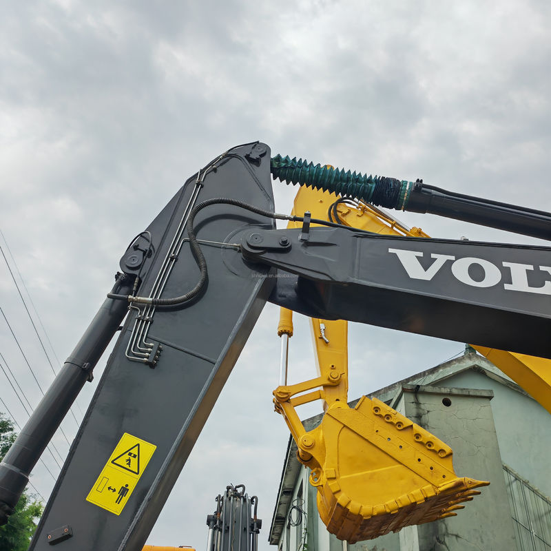 21 ตัน พลังการขุดสูง เครื่องขุดที่ใช้ Volvo 210 เครื่องขุดมือสอง Volvo