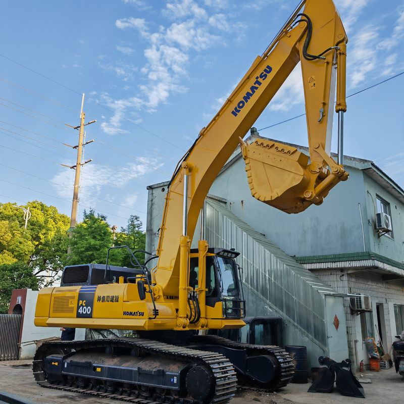 ขายเครื่องขุดคราเบอร์มือสอง Komatsu PC400 มินิ Excavator PC400-7 มือสอง