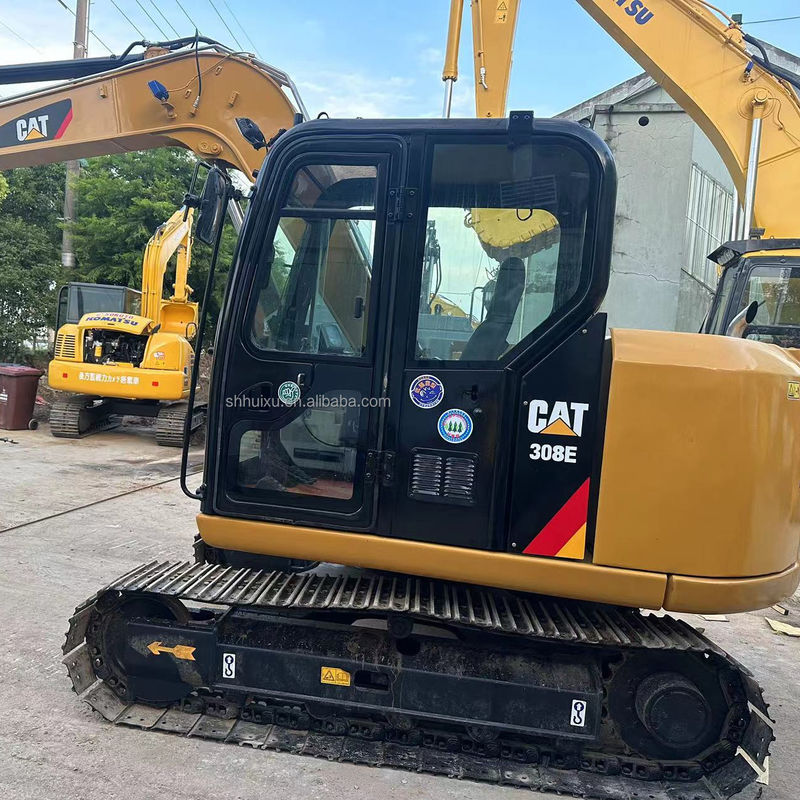 เครื่องขุดแมลง CAT 308E เครื่องขุดมือสอง เครื่องจักร 8 ตัน เครื่องขุดแมลง