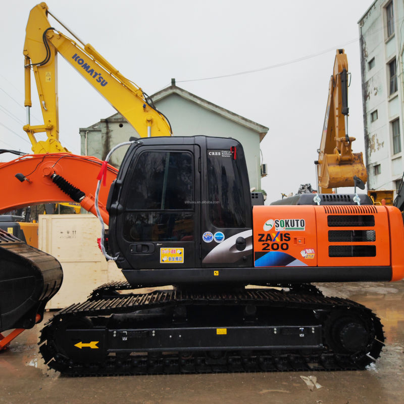 เครื่องยี่ปุ่นแท้ HITACHI ZX200 excavator ราคาถูก HITACHI excavator HITACHI ZX200 ZX120 ZX60 ZX70 คุณภาพดี ราคาถูก