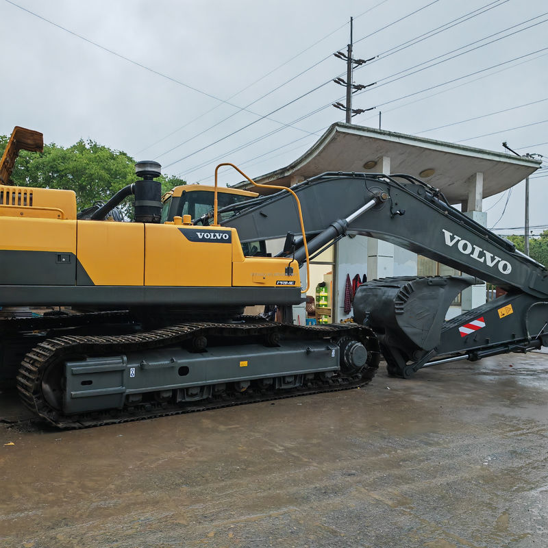 48 ตัน EC480D เครื่องขุด Volvo มือสอง เครื่องขุด Volvo เครื่องขุด Crawler