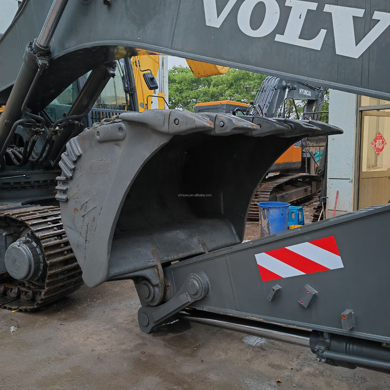 48 ตัน EC480D เครื่องขุด Volvo มือสอง เครื่องขุด Volvo เครื่องขุด Crawler