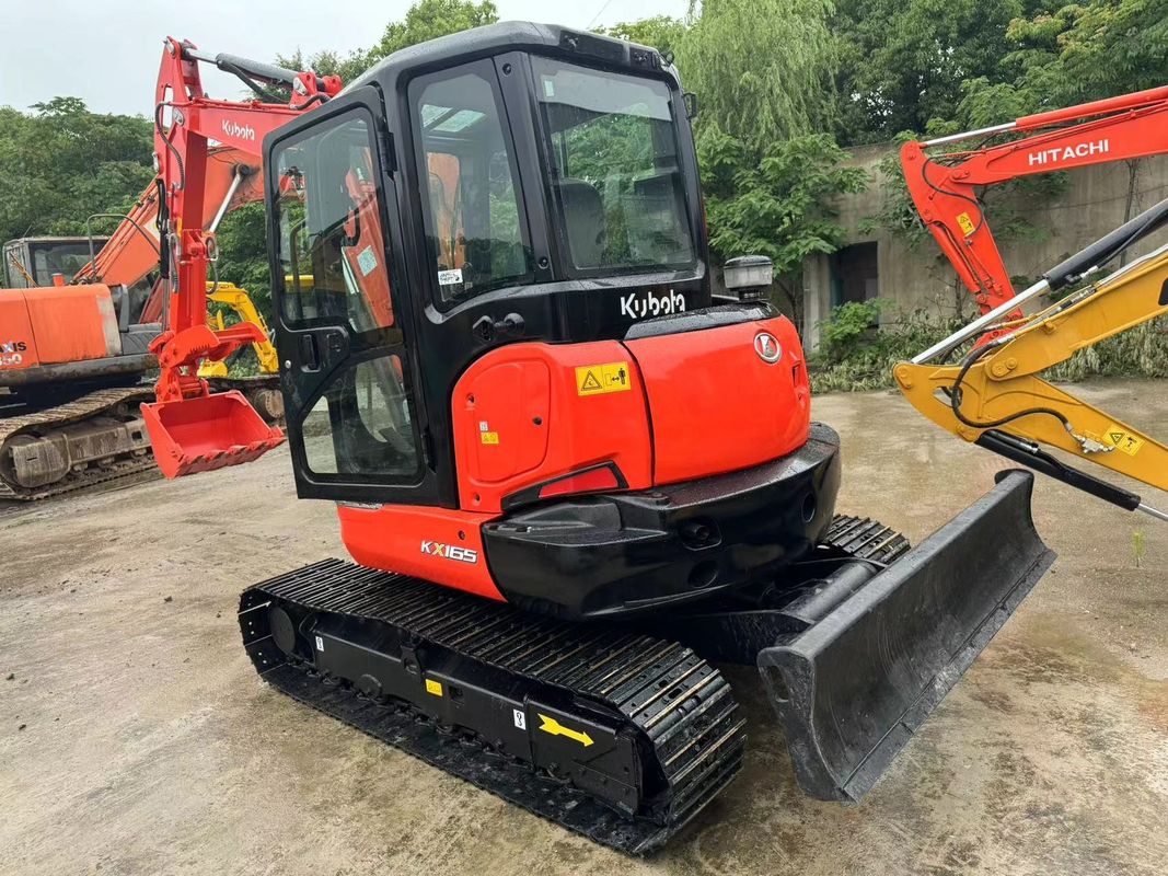 ราคาถูก เครื่องขุดมือสอง 6.5Ton เครื่องขุดไฮดรอลิก KUBOTA KX165 มือสอง KUBOTA165 เครื่องขุดมือใหม่ ของแท้ญี่ปุ่น สําหรับขาย