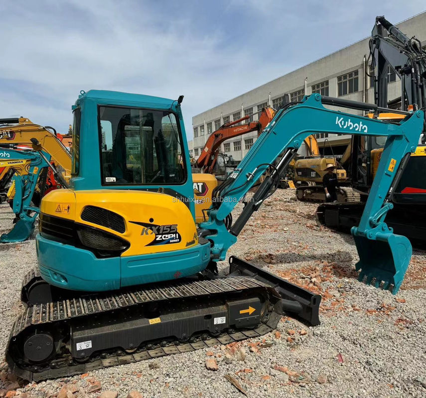 โรงงาน จําหน่ายตรง Kubota 155 เครื่องขุด Kubota มือสอง ญี่ปุ่น เครื่องขุด มินิ มือสอง Kubota155 เครื่องขุด Kubota155
