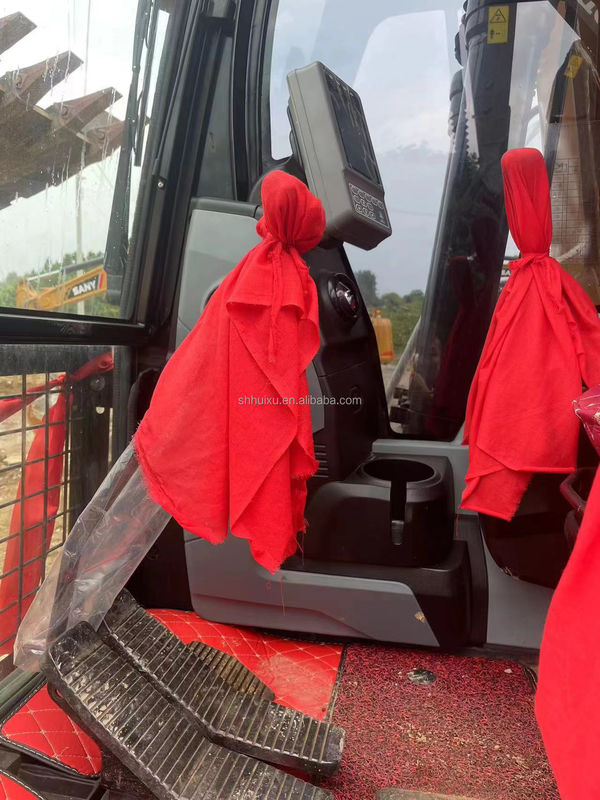 เครื่องขุดไฮดรอลิก crawler แซนย 135 สัญลักษณ์จีน ใช้ SANY excavator SANY 135 กับ EPA