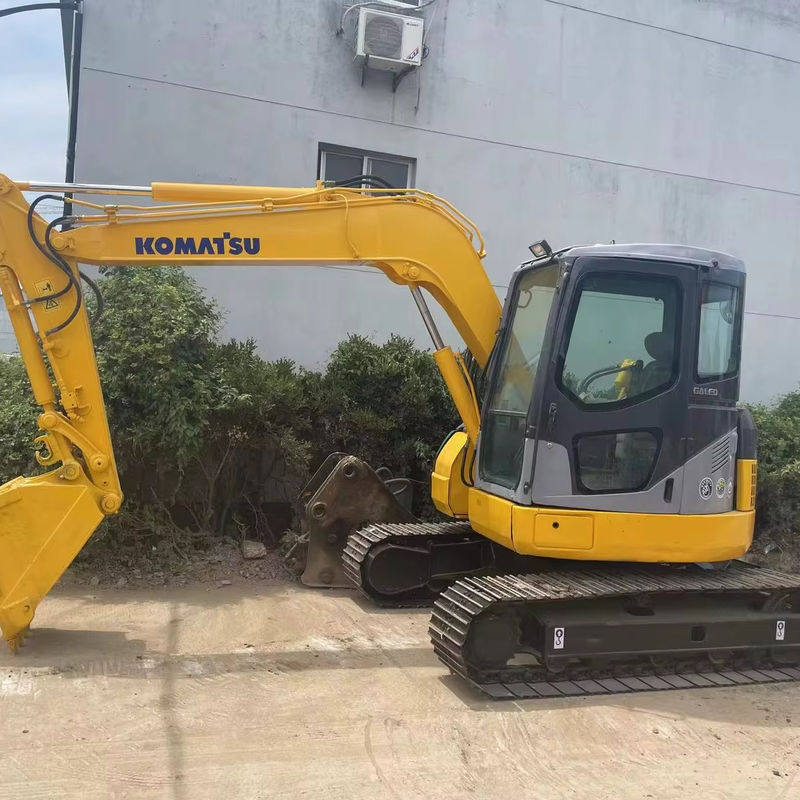 เครื่องขุดที่ใช้แล้ว Komatsu pc70 อุปกรณ์ก่อสร้าง komatsu pc70 ราคาดีที่สุด ชั่วโมงทํางานต่ํา komatsu pc70