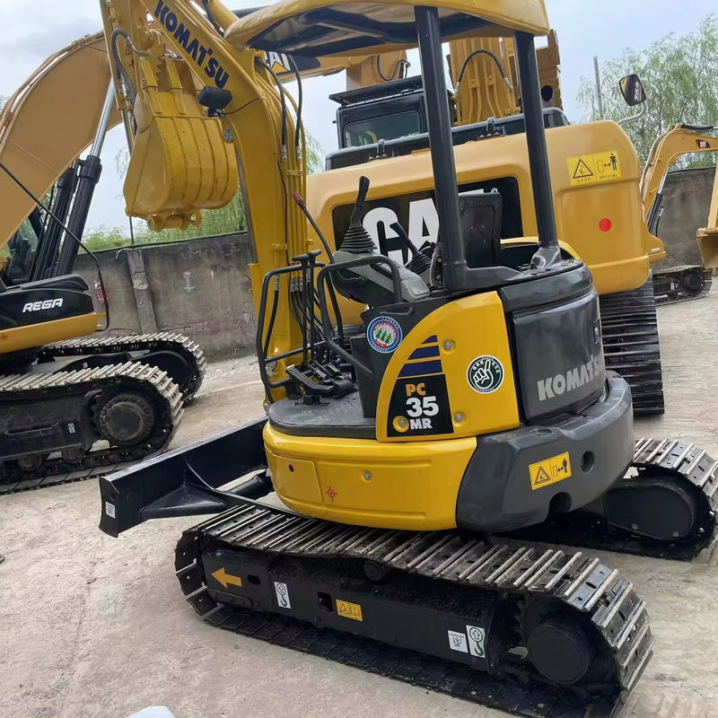 มือสอง Komatsu PC35MR รถขุดเล็ก เครื่องก่อสร้าง รถขุดเล็ก รถขัดตัวเล็ก มือสอง komatsupc35 ขายร้อน