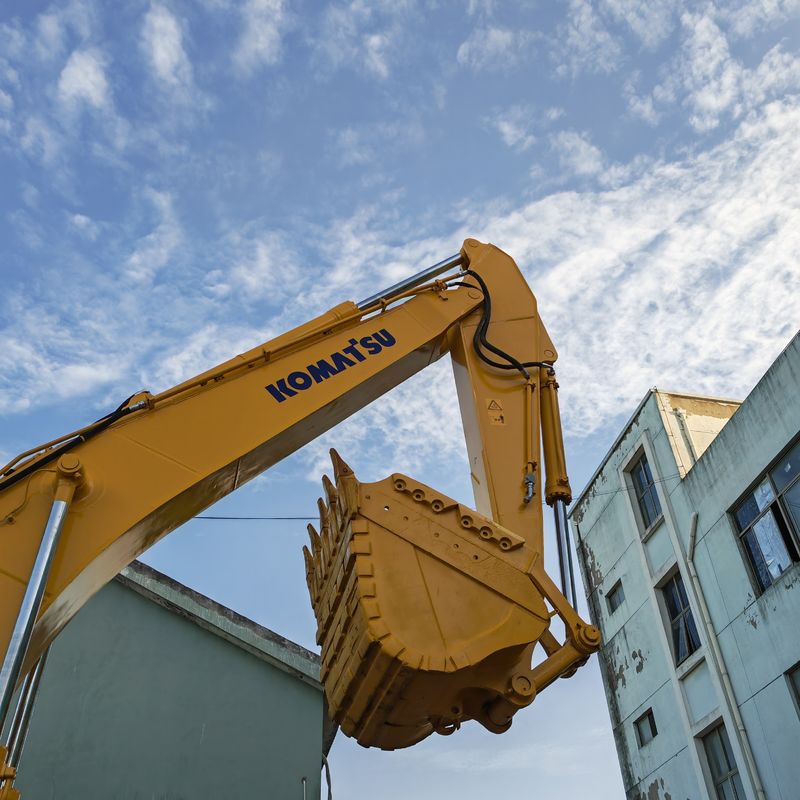 พลังการขุดสูง เครื่องขุดคลานใช้ Komatsu pc400 เครื่องขุดใช้ คุณภาพดี เครื่องขุดใช้ KOMATSU OC400-7