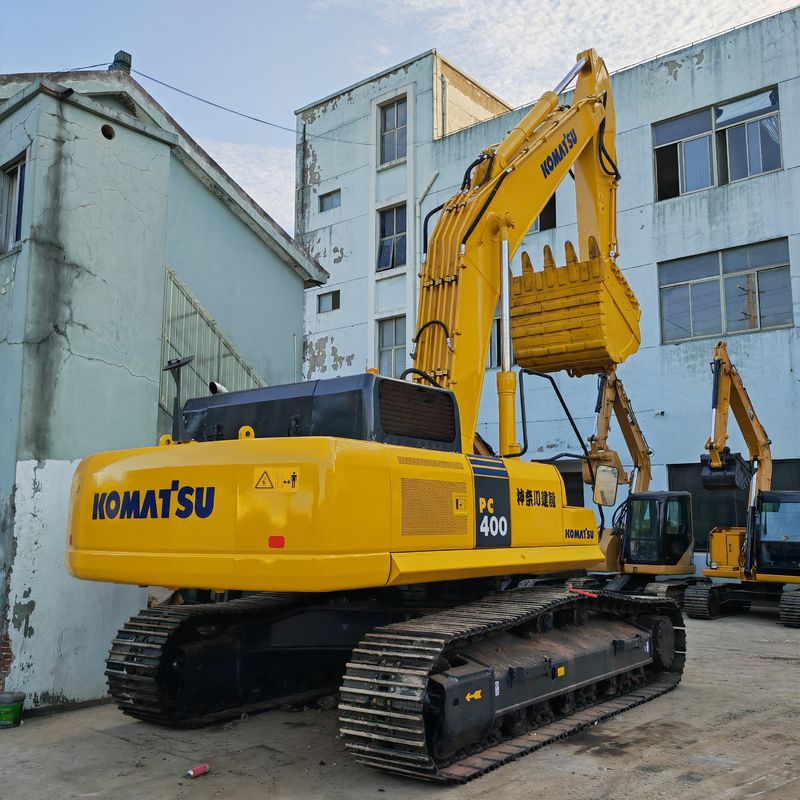พลังการขุดสูง เครื่องขุดคลานใช้ Komatsu pc400 เครื่องขุดใช้ คุณภาพดี เครื่องขุดใช้ KOMATSU OC400-7