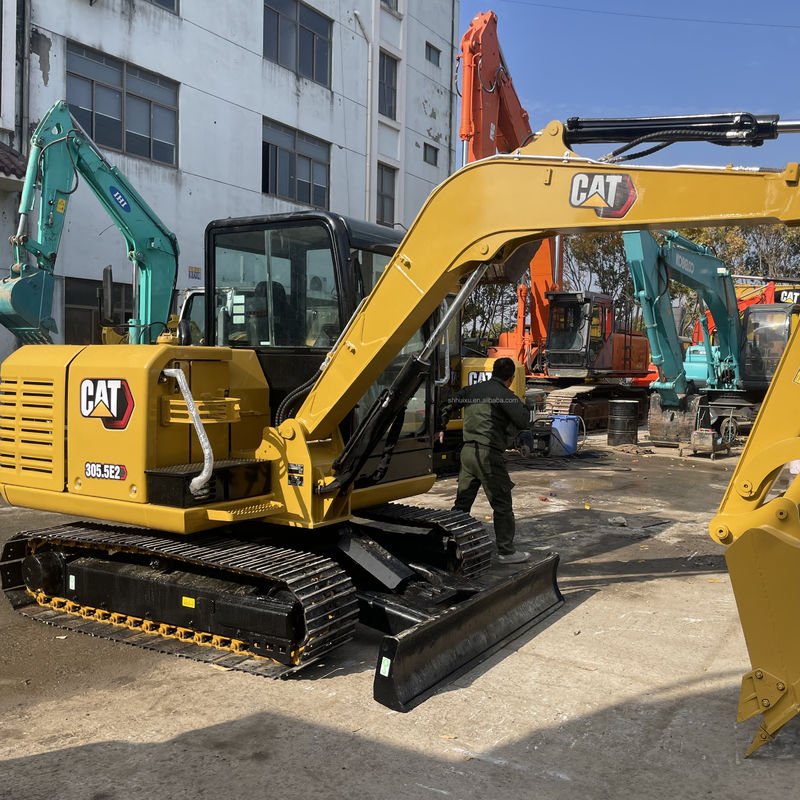 คุ้มค่าสุดประสบการณ์ เครื่องขุด CAT 305.5 มือสอง เครื่องขุด CAT 305.5E2 307d 306 308c มินิ ขาย