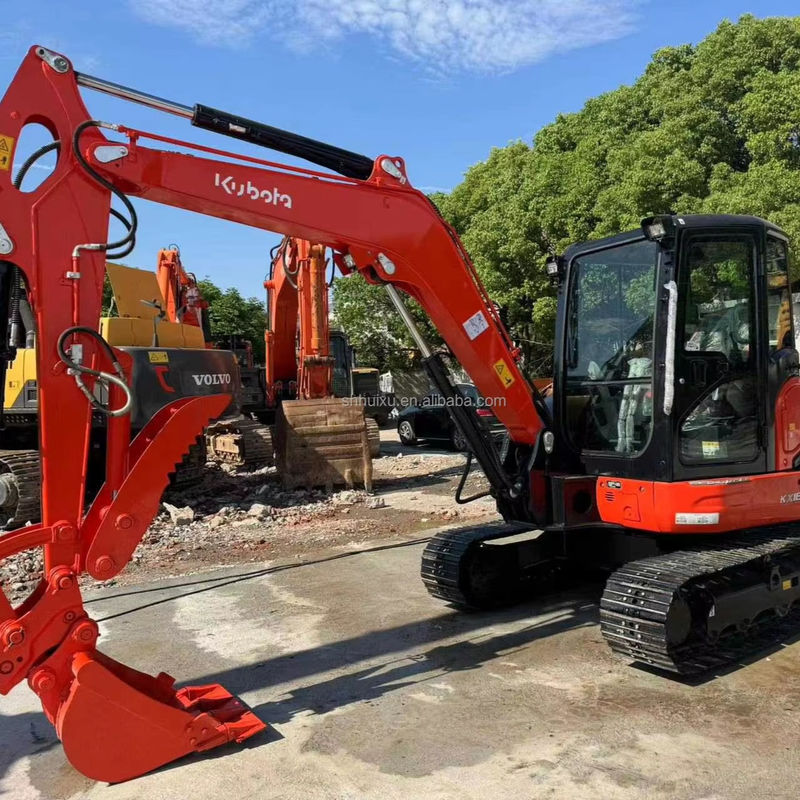 มินิ KUBOTA KX165 มือสอง Digger Crawler ประเภทเคลื่อนที่
