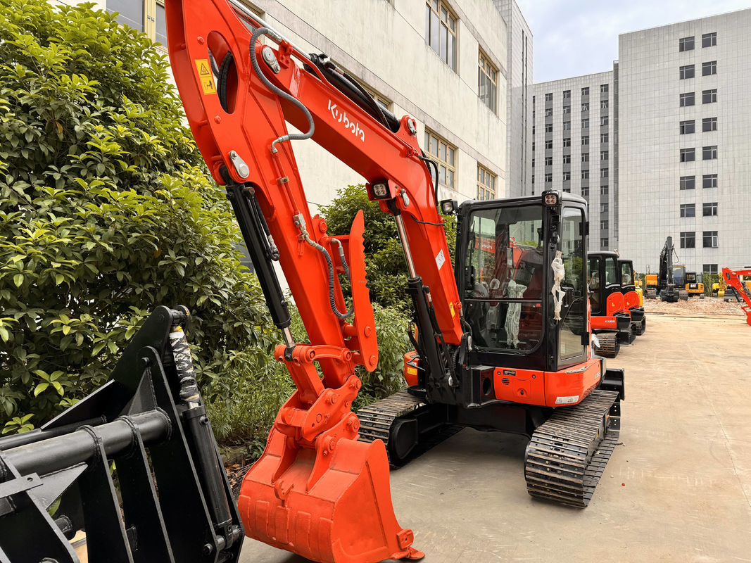 มินิ KUBOTA KX165 มือสอง Digger Crawler ประเภทเคลื่อนที่