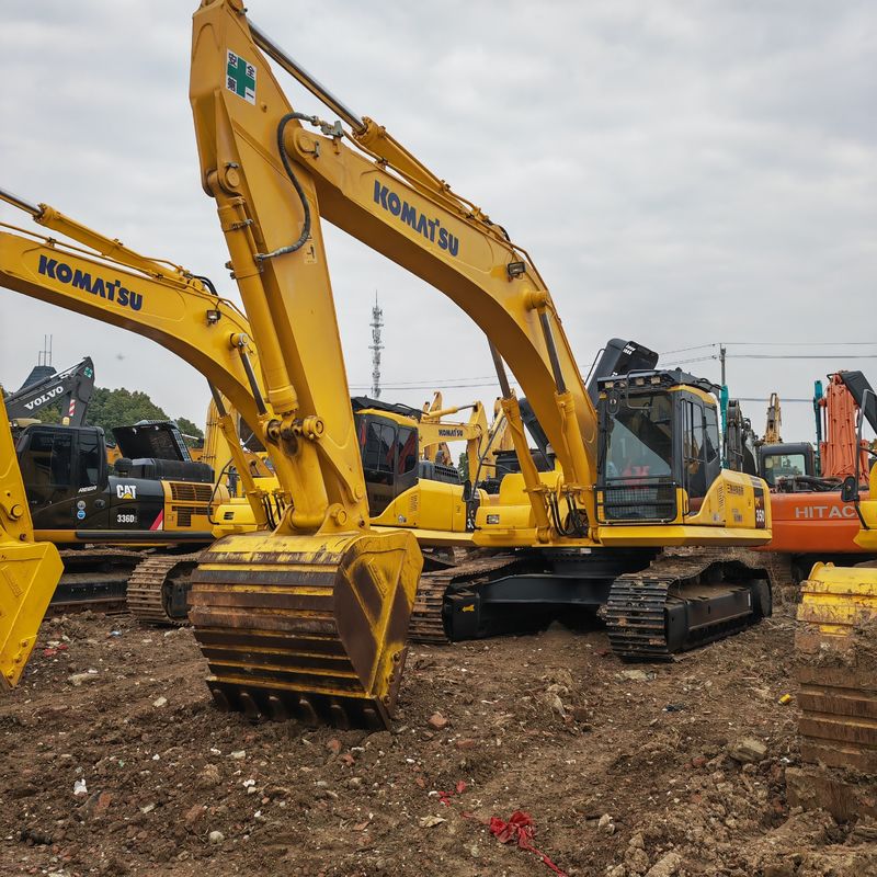 35000KG เครื่องที่ใช้ในการขุด Komatsu PC350-7 ร้านซ่อมเครื่องจักรมือสอง