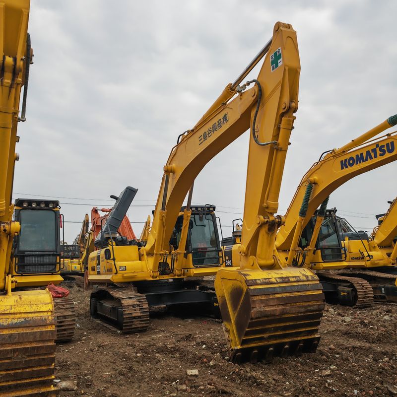 35000KG เครื่องที่ใช้ในการขุด Komatsu PC350-7 ร้านซ่อมเครื่องจักรมือสอง