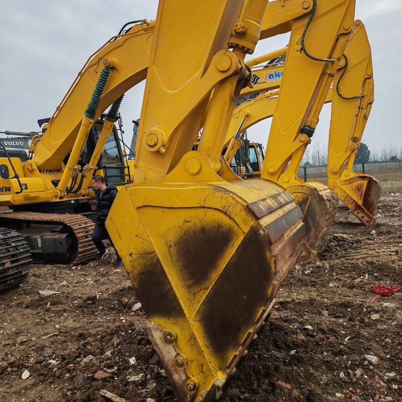 35000KG เครื่องที่ใช้ในการขุด Komatsu PC350-7 ร้านซ่อมเครื่องจักรมือสอง