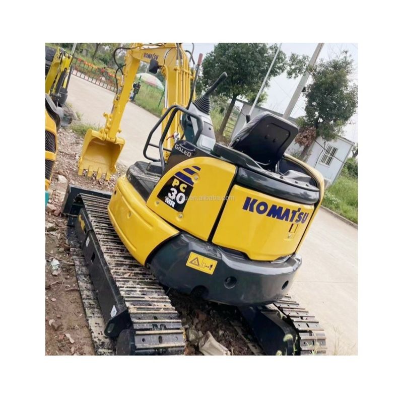 คุณภาพดี มือสอง komatsu pc30/mini crawler digger มือสอง komatsu pc30 สําหรับขาย