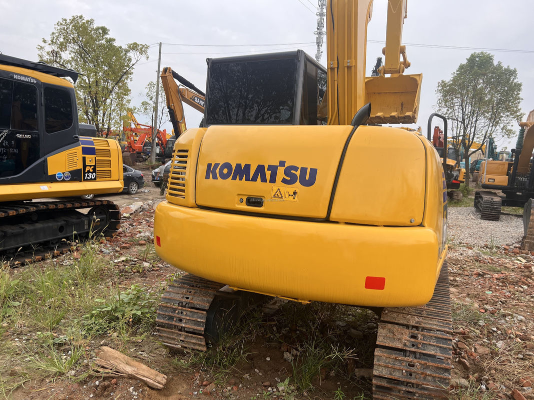เครื่องขุดขนาดกลางที่มีเครื่องยนต์ญี่ปุ่น มือสอง komatsu pc130/มือสอง Komatsu pc130 มีเวลาทํางานต่ํา
