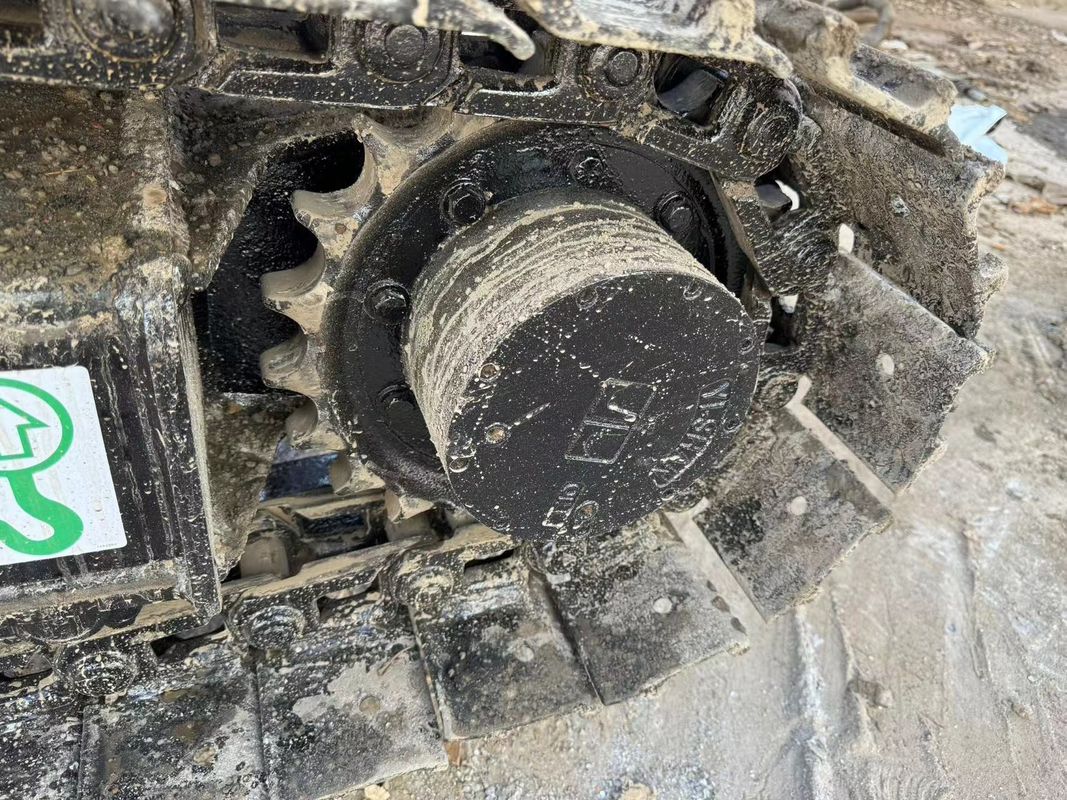 เครื่องขุดที่ใช้ Track mini Excavator เครื่องขุดที่ใช้ Caterpillar Cat306 สําหรับการบ้าน