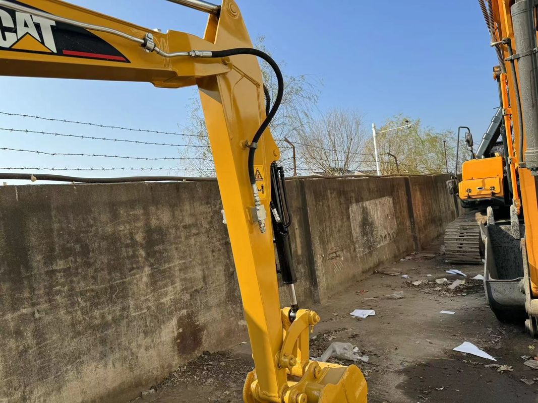 เครื่องขุดที่ใช้ Track mini Excavator เครื่องขุดที่ใช้ Caterpillar Cat306 สําหรับการบ้าน