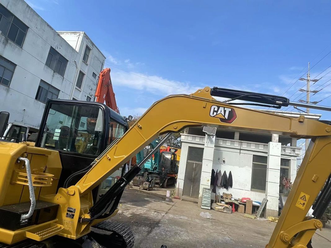 ชั่วโมงต่ํา ใช้ Caterpillar Cat 305.5E ใช้ 303 8tons 220 210dl Cat 306E เครื่องขุดขนาดเล็ก