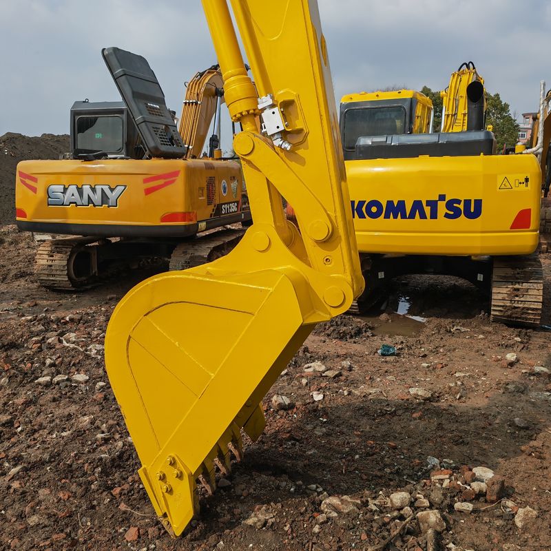สีเดิมใช้เครื่องขุด komatsu komatsu pc120/มือสอง ราคาถูกเครื่องขุด komatsu pc120