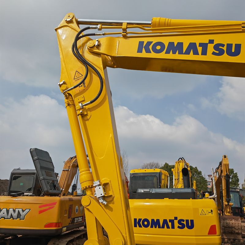 สีเดิมใช้เครื่องขุด komatsu komatsu pc120/มือสอง ราคาถูกเครื่องขุด komatsu pc120