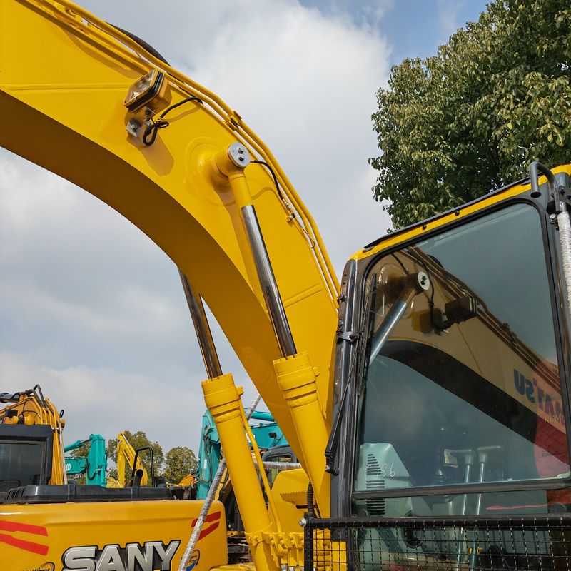 สีเดิมใช้เครื่องขุด komatsu komatsu pc120/มือสอง ราคาถูกเครื่องขุด komatsu pc120