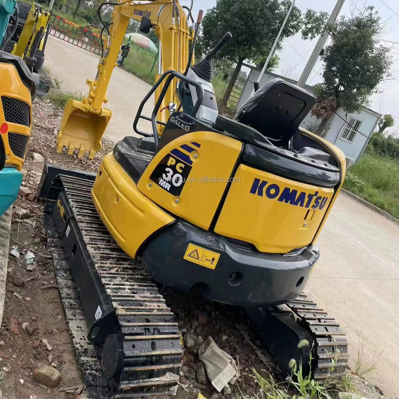 Komatsu PC30 Excavator mini Excavator Crawler เครื่องขุด 3 ตัน ราคาถูก