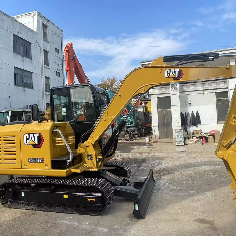 มือสอง Caterpillar Cat 305.5E ใช้ 303 8tons/ Cat 306E 308E 307.5 มินิ ใช้ Excavator