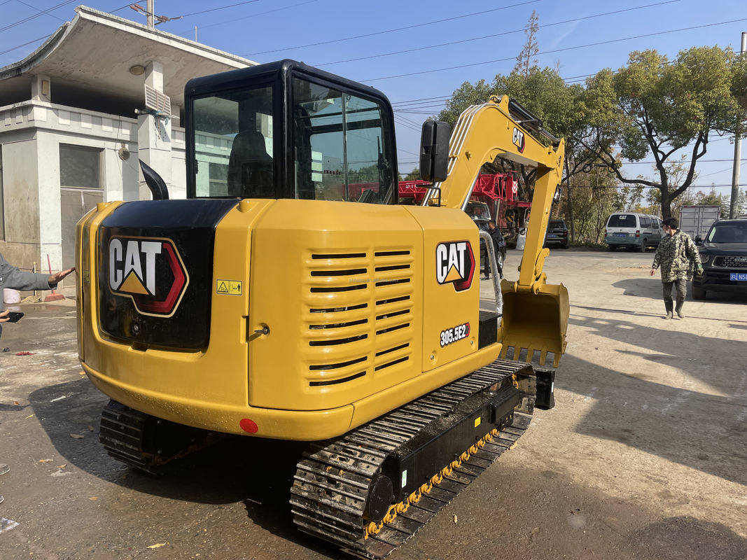 มือสอง Caterpillar Cat 305.5E ใช้ 303 8tons/ Cat 306E 308E 307.5 มินิ ใช้ Excavator
