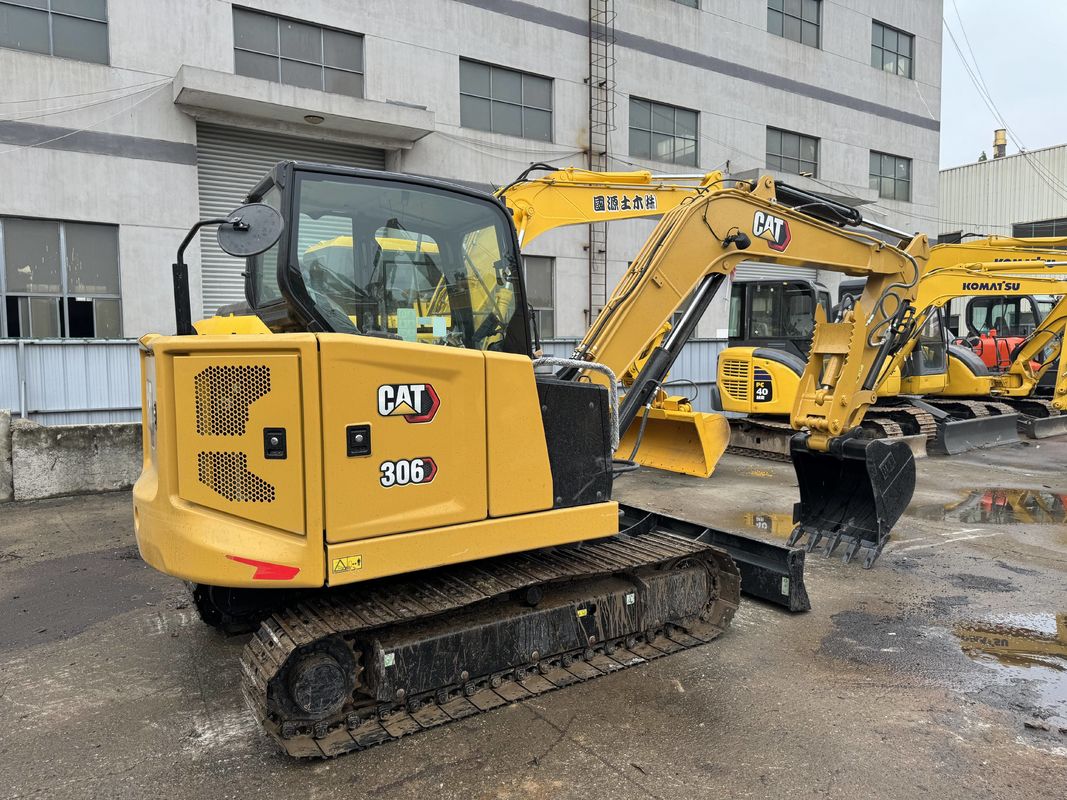 เครื่องขุดถัง ใช้ Caterpillar cat306 307.5 308 มือสอง ญี่ปุ่น เครื่องยนต์ cat 306 ใบรับรอง EPA