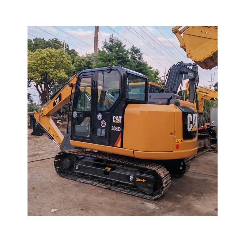เครื่องขุดที่ใช้แล้ว Cat 308E / มือสอง มินิ 8T ของญี่ปุ่นมีเครื่องมือและอุปกรณ์ก่อสร้าง EPA สําหรับขาย