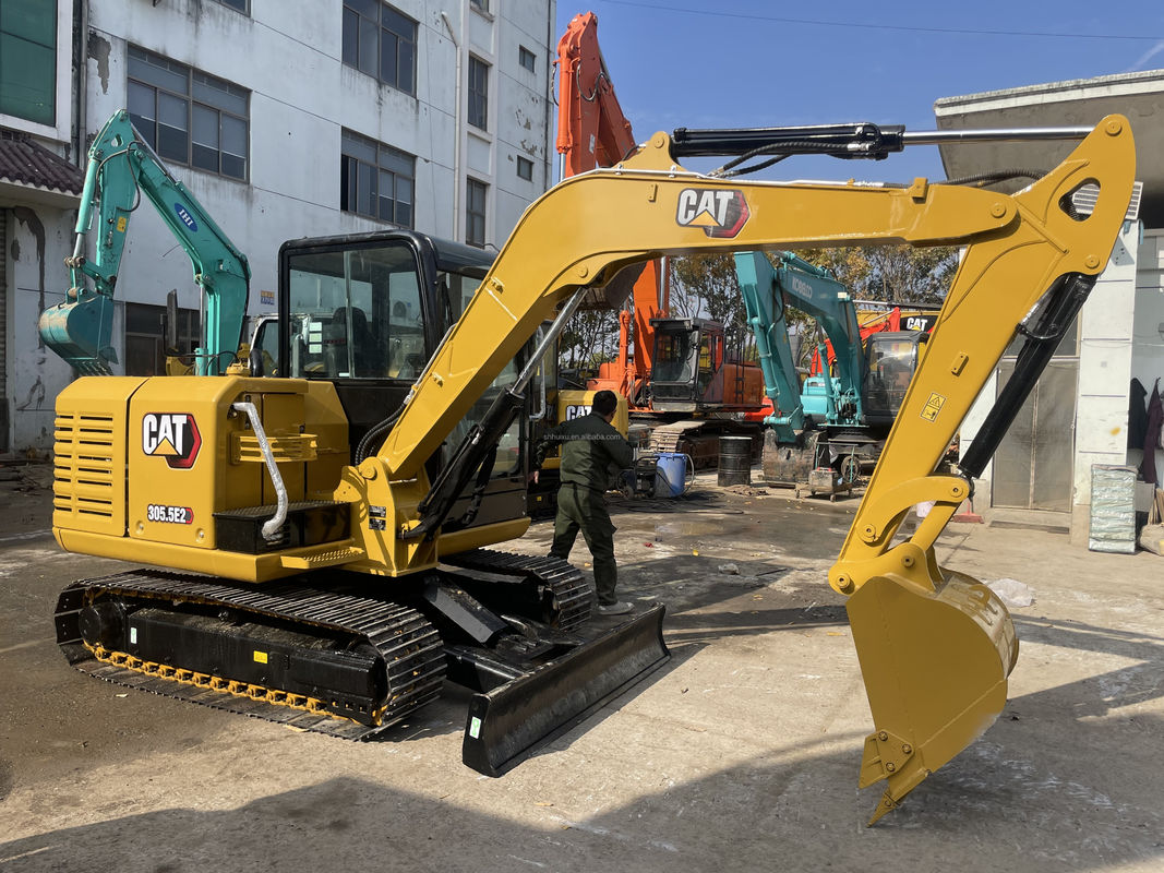 เครื่องขุดที่ใช้ CAT 305.5 307.5 308 320D สําหรับขาย เครื่องขุดมือสอง
