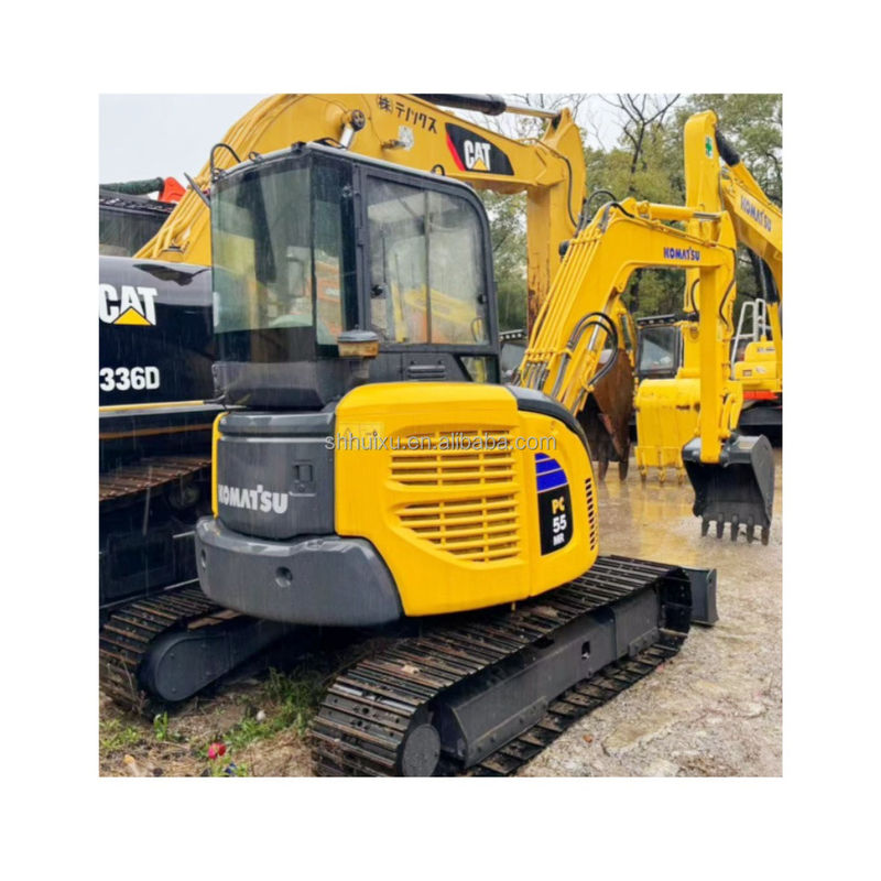 5เครื่องขุดขนาดเล็ก 5 ตัน มือสอง มือสอง Komatsu pc55/ราคาถูก คุณภาพดี มือสอง Komatsu pc55 ขาย